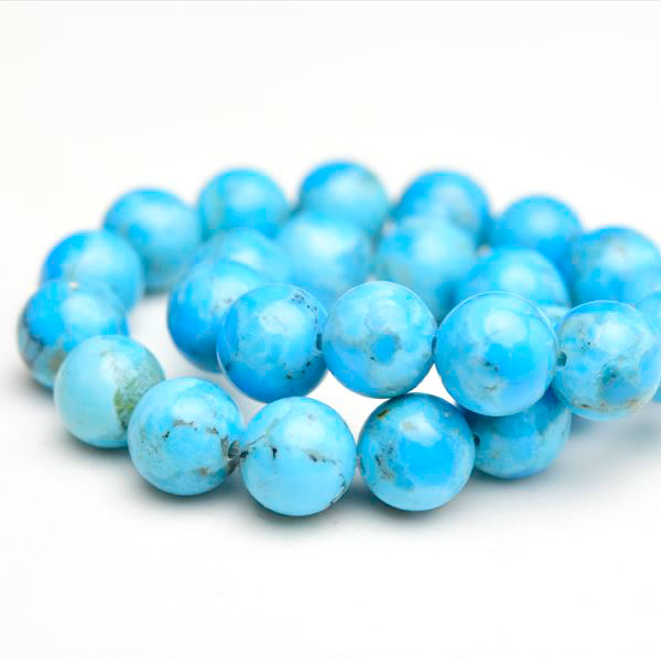 天然ターコイズ 数珠 ブレスレット（約8mm～約8.5mm）キングマン