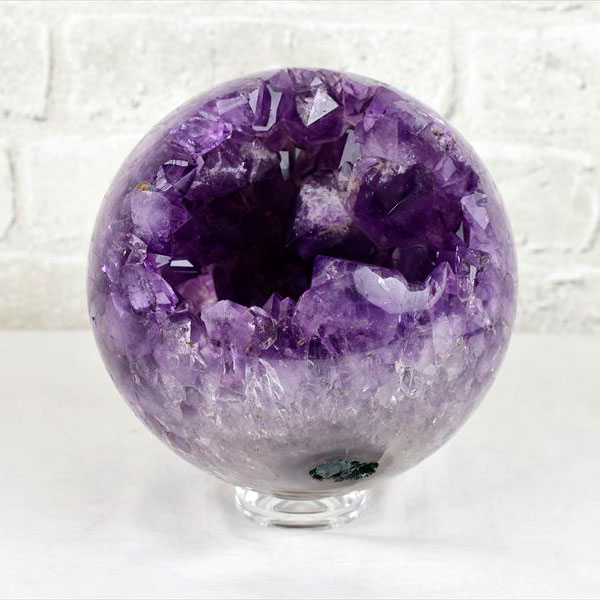 アメジスト　笑口　丸玉　紫水晶　アメシスト　amethyst geode　インテリア　置物　天然石　パワーストーン