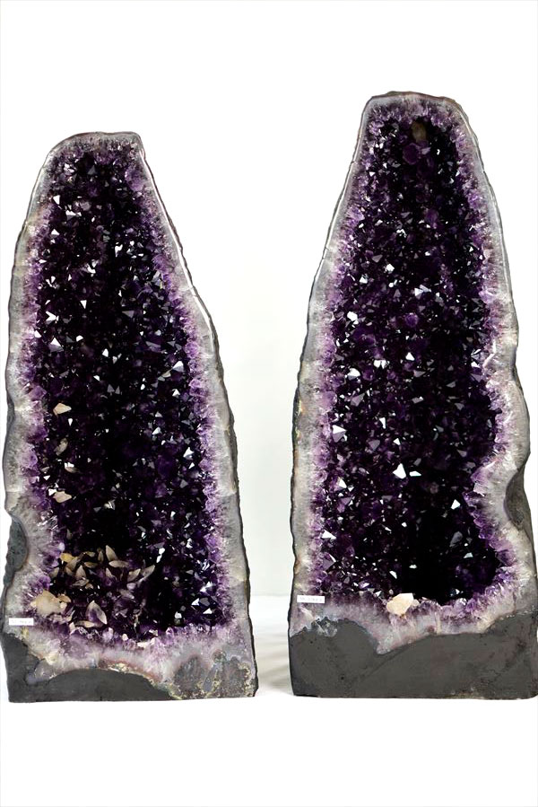 アメジストドーム　カペーラ　アメジストジオード　ペア　ツイン　晶洞　紫水晶　アメシスト　amethyst geode　インテリア　置物　天然石　パワーストーン