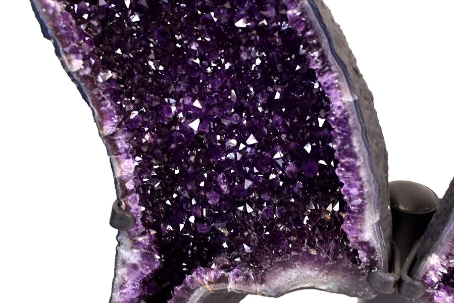 アメジストドーム　バタフライ　カペーラ　晶洞　紫水晶　アメシスト　amethyst geode　インテリア　置物　天然石　パワーストーン