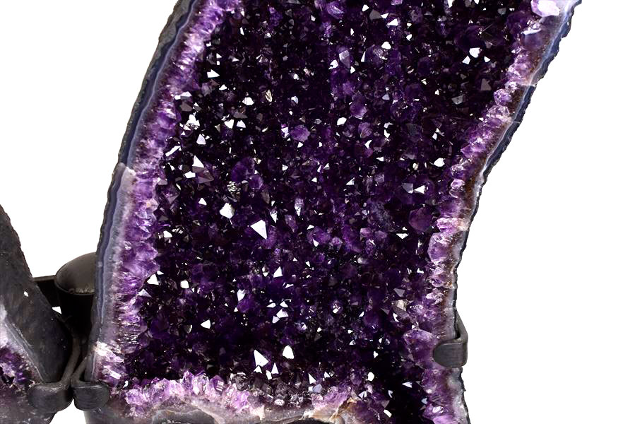 アメジストドーム　バタフライ　カペーラ　晶洞　紫水晶　アメシスト　amethyst geode　インテリア　置物　天然石　パワーストーン