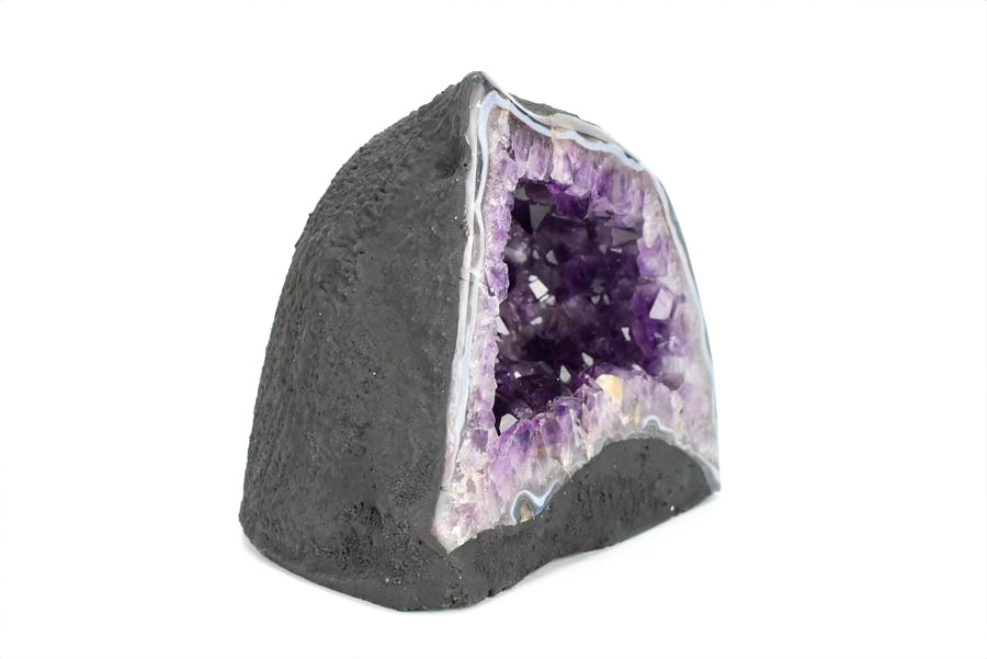 A679希少！美しい紫色 高品質天然アメジストドーム 置物 アメジストドーム｜原産地より直輸入｜紫水晶｜原石｜ブラジル・アメ