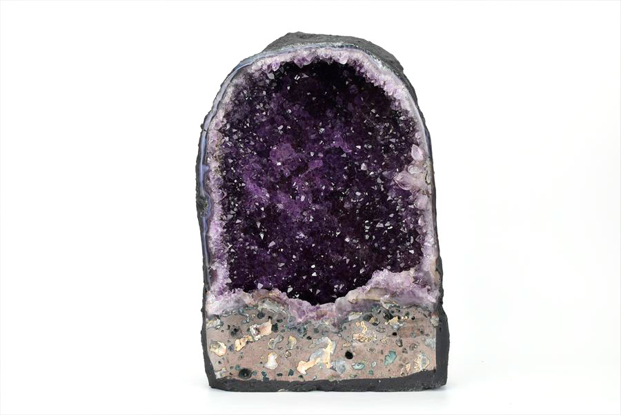アメジストドーム　カペーラ　晶洞　紫水晶　アメシスト　amethyst geode　インテリア　置物　天然石　パワーストーン