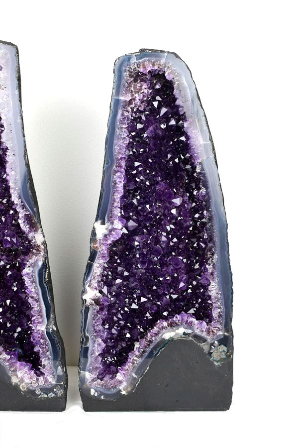 アメジストドーム　ペアドーム　カペーラ　晶洞　紫水晶　アメシスト　amethyst geode　インテリア　置物　天然石　パワーストーン