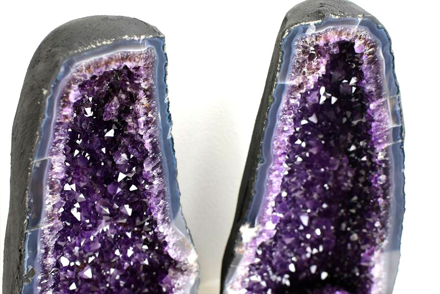 アメジストドーム　ペアドーム　カペーラ　晶洞　紫水晶　アメシスト　amethyst geode　インテリア　置物　天然石　パワーストーン