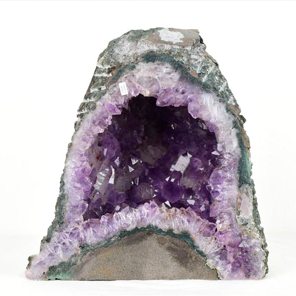 アメジストドーム 背面セメント加工無し｜原産地より直輸入｜紫水晶