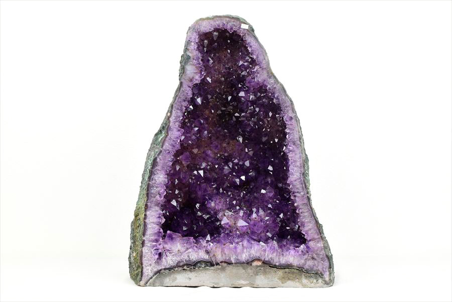 紫水晶 アメジストドーム① アメジストドーム 背面セメント加工無し｜原産地より直輸入｜紫水晶