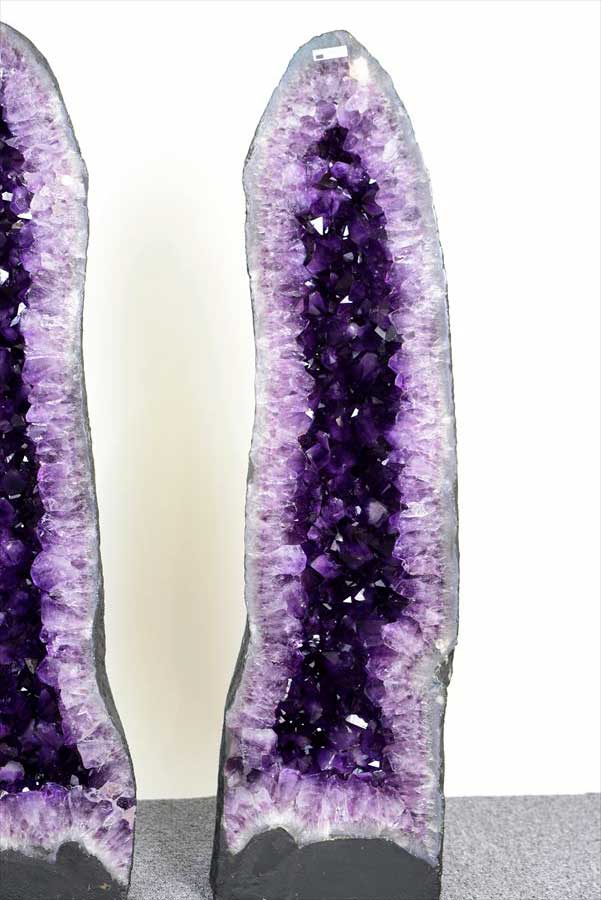 アメジストドーム　ペアドーム　カペーラ　晶洞　紫水晶　アメシスト　amethyst geode　インテリア　置物　天然石　パワーストーン