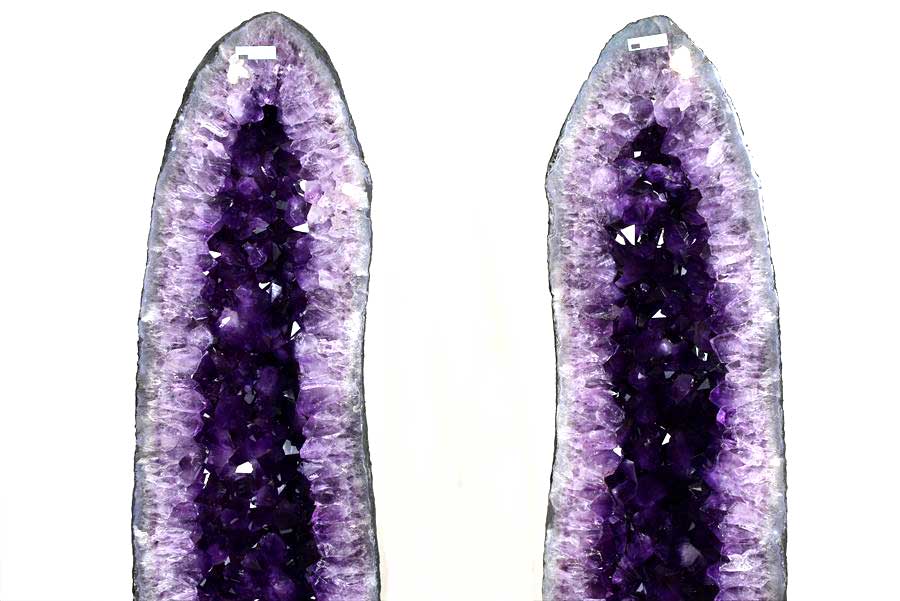 アメジストドーム　ペアドーム　カペーラ　晶洞　紫水晶　アメシスト　amethyst geode　インテリア　置物　天然石　パワーストーン
