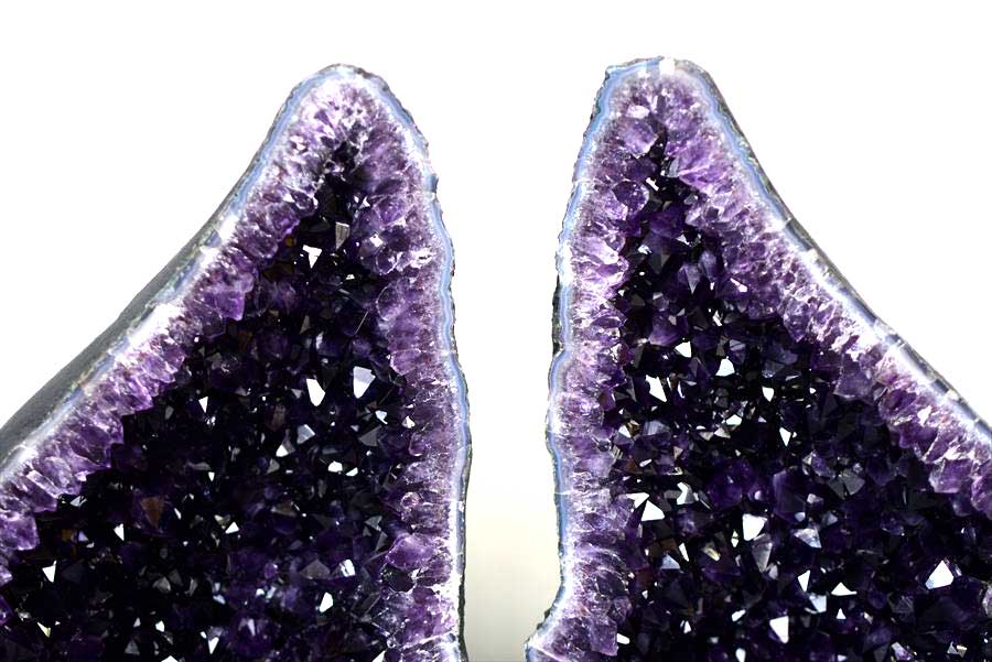 アメジストドーム　ペアドーム　カペーラ　晶洞　紫水晶　アメシスト　amethyst geode　インテリア　置物　天然石　パワーストーン