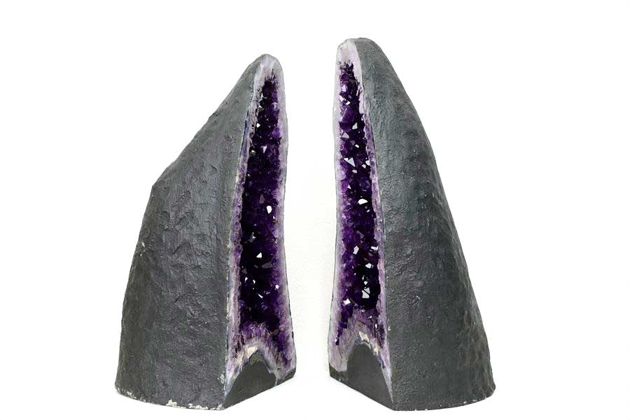 アメジストドーム　ペアドーム　カペーラ　晶洞　紫水晶　アメシスト　amethyst geode　インテリア　置物　天然石　パワーストーン