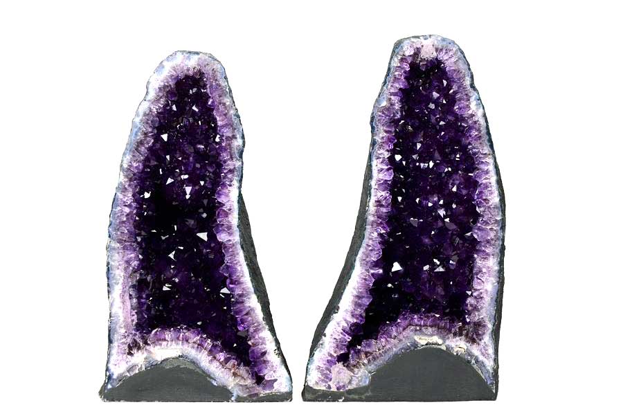 アメジストドーム　ペアドーム　カペーラ　晶洞　紫水晶　アメシスト　amethyst geode　インテリア　置物　天然石　パワーストーン