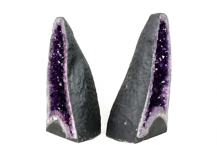 アメジストドーム　ペアドーム　カペーラ　晶洞　紫水晶　アメシスト　amethyst geode　インテリア　置物　天然石　パワーストーン