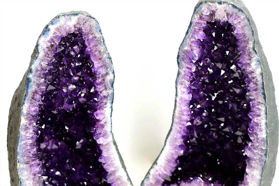アメジストドーム　ペアドーム　カペーラ　晶洞　紫水晶　アメシスト　amethyst geode　インテリア　置物　天然石　パワーストーン