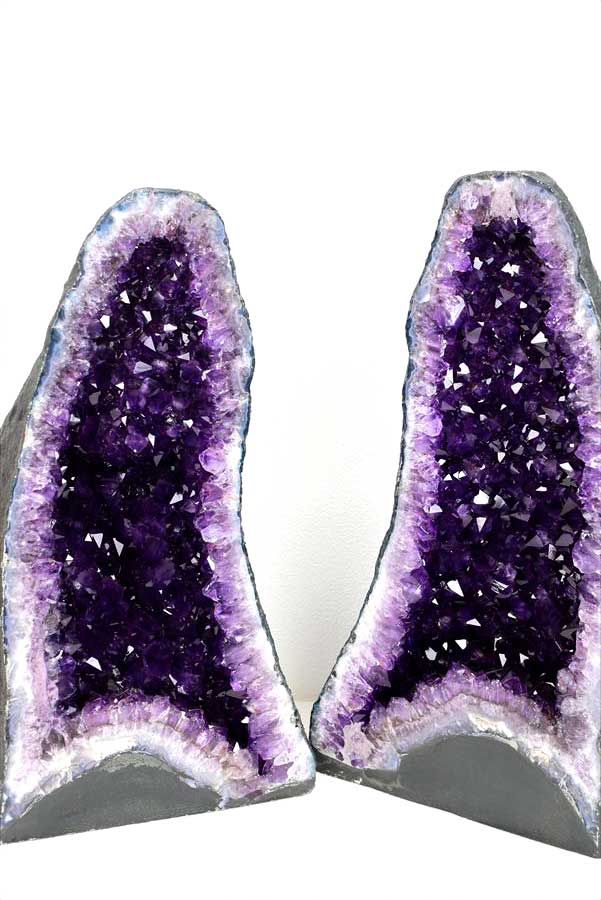 アメジストドーム　ペアドーム　カペーラ　晶洞　紫水晶　アメシスト　amethyst geode　インテリア　置物　天然石　パワーストーン