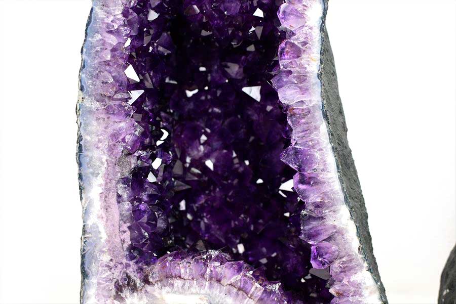 アメジストドーム　ペアドーム　カペーラ　晶洞　紫水晶　アメシスト　amethyst geode　インテリア　置物　天然石　パワーストーン