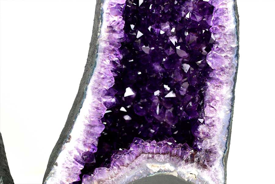 アメジストドーム　ペアドーム　カペーラ　晶洞　紫水晶　アメシスト　amethyst geode　インテリア　置物　天然石　パワーストーン