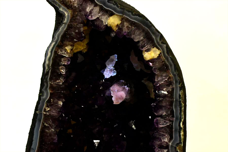 アメジストドーム　ペアドーム　カペーラ　晶洞　紫水晶　アメシスト　amethyst geode　インテリア　置物　天然石　パワーストーン
