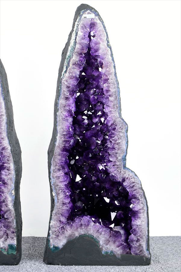 アメジストドーム　ペアドーム　カペーラ　晶洞　紫水晶　アメシスト　amethyst geode　インテリア　置物　天然石　パワーストーン