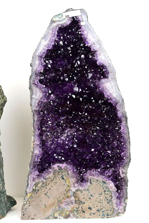アメジストドーム　ペアドーム　紫水晶　背面　amethyst geode　インテリア　置物　天然石　パワーストーン