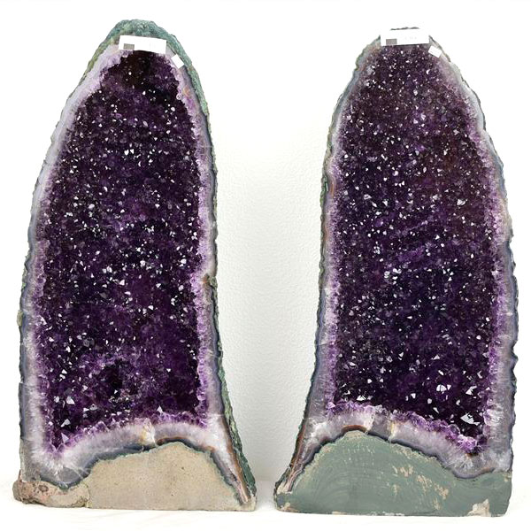 アメジストドーム　ペアドーム　紫水晶　背面　amethyst geode　インテリア　置物　天然石　パワーストーン