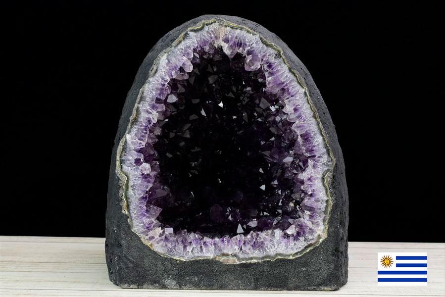 ウルグアイ産 アメジストドーム（ミニドーム）紫水晶｜置物