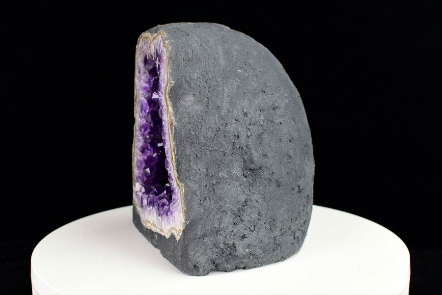 ウルグアイ産　アメジストドーム　カペーラ　晶洞　紫水晶　アメシスト　amethyst geode　インテリア　置物　天然石　パワーストーン