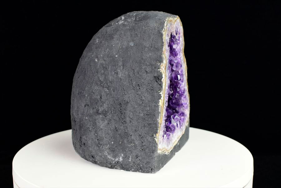 ウルグアイ産　アメジストドーム　カペーラ　晶洞　紫水晶　アメシスト　amethyst geode　インテリア　置物　天然石　パワーストーン