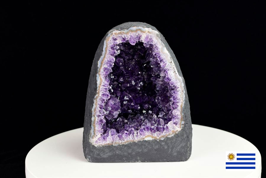ウルグアイ産　アメジストドーム　カペーラ　晶洞　紫水晶　アメシスト　amethyst geode　インテリア　置物　天然石　パワーストーン