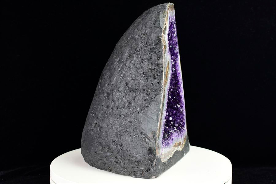 ウルグアイ産　アメジストドーム　カペーラ　晶洞　紫水晶　アメシスト　amethyst geode　インテリア　置物　天然石　パワーストーン