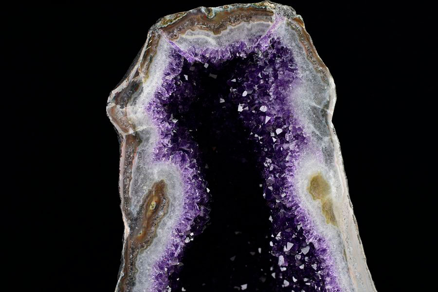 ウルグアイ産　アメジストドーム　カペーラ　晶洞　紫水晶　アメシスト　amethyst geode　インテリア　置物　天然石　パワーストーン
