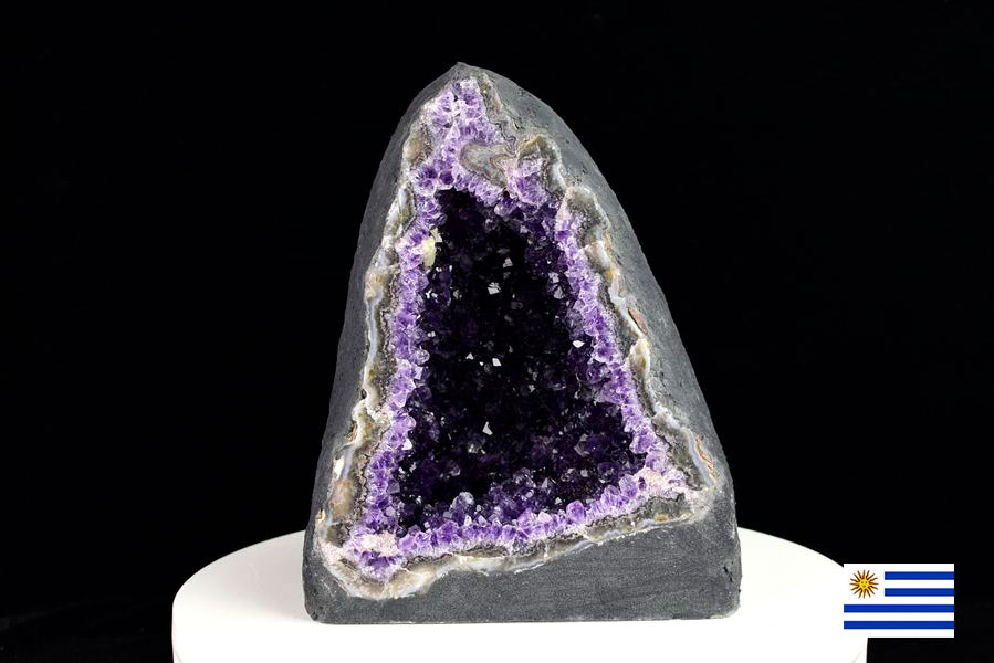 ウルグアイ産　アメジストドーム　カペーラ　晶洞　紫水晶　アメシスト　amethyst geode　インテリア　置物　天然石　パワーストーン