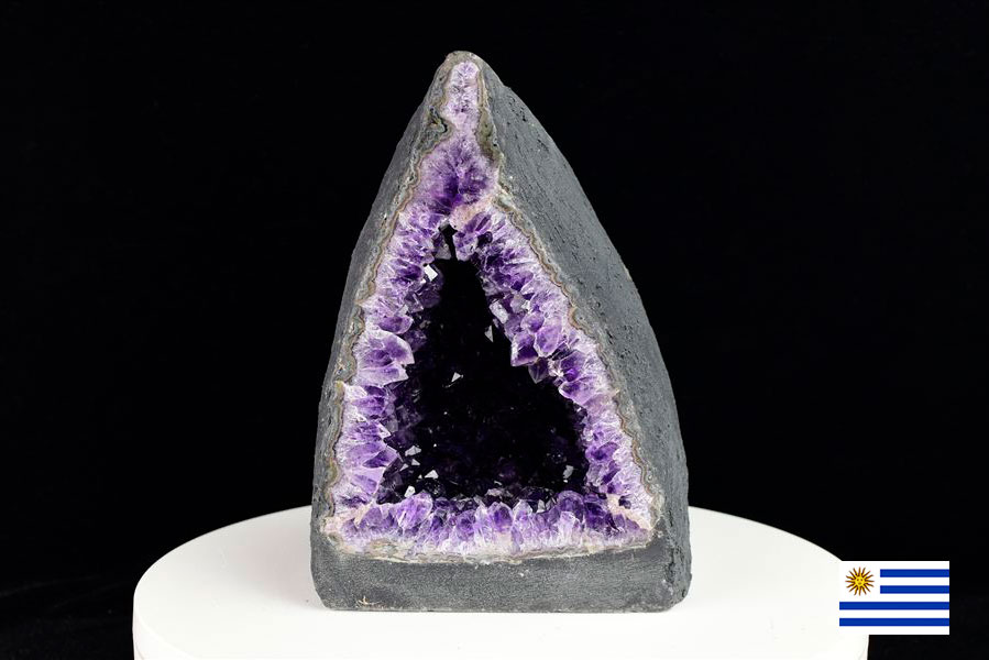 ウルグアイ産　アメジストドーム　カペーラ　晶洞　紫水晶　アメシスト　amethyst geode　インテリア　置物　天然石　パワーストーン