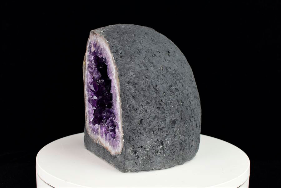 ウルグアイ産　アメジストドーム　カペーラ　晶洞　紫水晶　アメシスト　amethyst geode　インテリア　置物　天然石　パワーストーン
