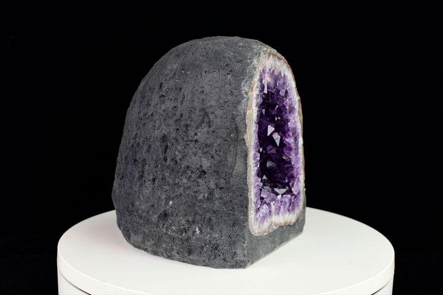 ウルグアイ産　アメジストドーム　カペーラ　晶洞　紫水晶　アメシスト　amethyst geode　インテリア　置物　天然石　パワーストーン