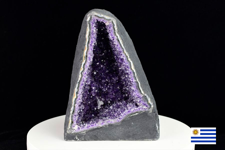 ウルグアイ産　アメジストドーム　カペーラ　晶洞　紫水晶　アメシスト　amethyst geode　インテリア　置物　天然石　パワーストーン
