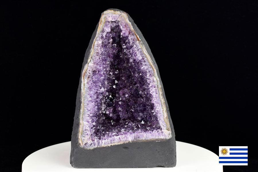 ウルグアイ産　アメジストドーム　カペーラ　晶洞　紫水晶　アメシスト　amethyst geode　インテリア　置物　天然石　パワーストーン