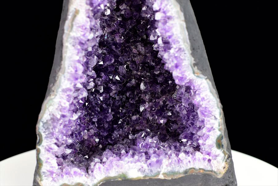 ウルグアイ産　アメジストドーム　カペーラ　晶洞　紫水晶　アメシスト　amethyst geode　インテリア　置物　天然石　パワーストーン