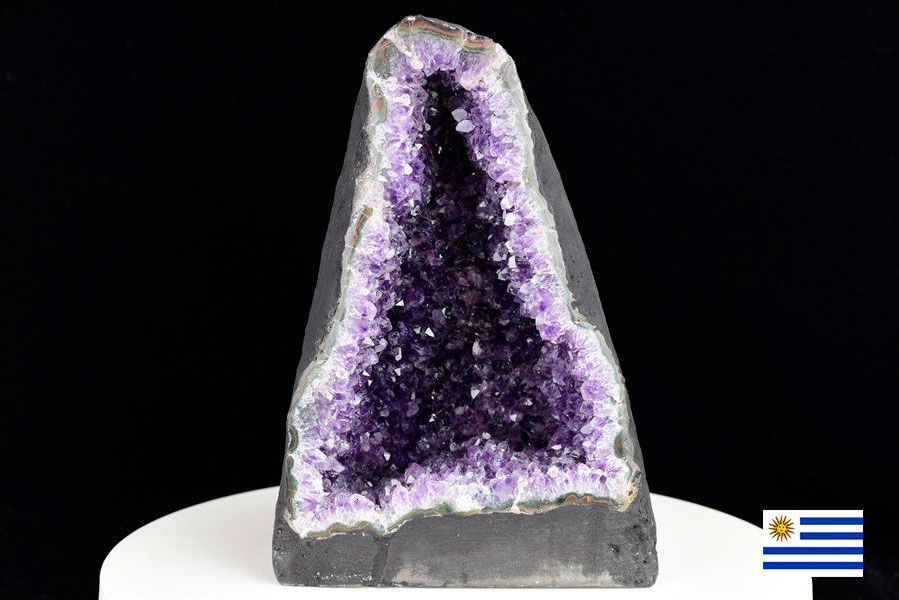 ウルグアイ産　アメジストドーム　カペーラ　晶洞　紫水晶　アメシスト　amethyst geode　インテリア　置物　天然石　パワーストーン