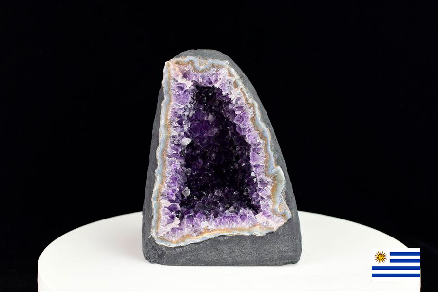 ウルグアイ産　アメジストドーム　カペーラ　晶洞　紫水晶　アメシスト　amethyst geode　インテリア　置物　天然石　パワーストーン