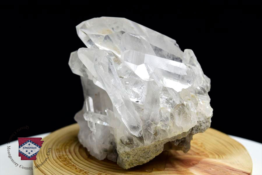 アーカンソー産水晶　水晶クラスター　Arkansas　透明　原石　結晶　クラスター　浄化　置物　天然石　パワーストーン