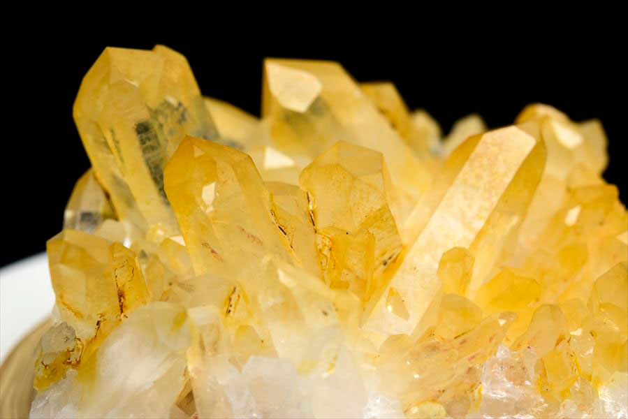 アーカンソー産水晶　ゴールデンヒーラー　水晶クラスター　ゴールデンクォーツ　Arkansas　原石　結晶　クラスター　浄化　置物　天然石　パワーストーン