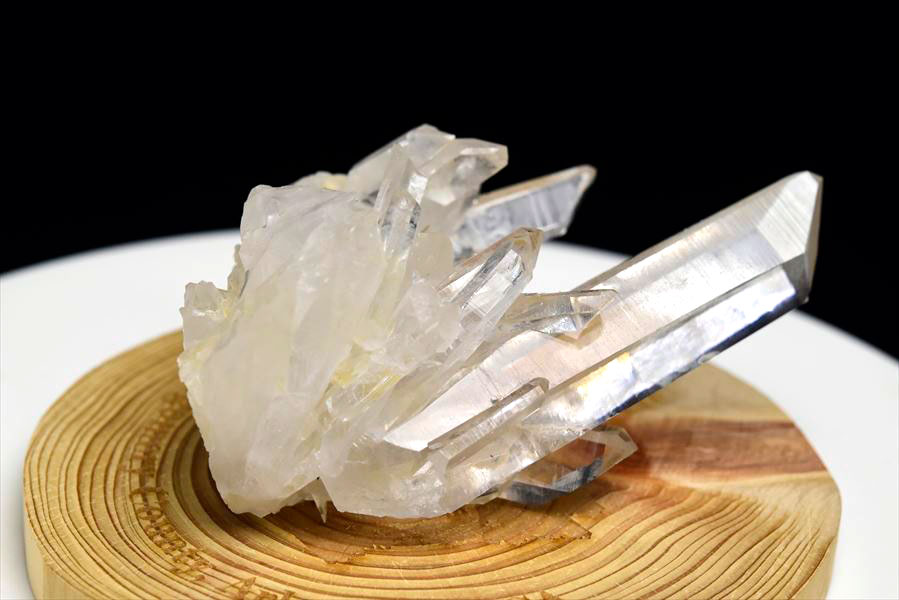 アーカンソー水晶　クラスター　原石　虹入り　大型約1.1キロ　希少 アーカンソー水晶クラスター原石虹入り大型約1.1キロ希少