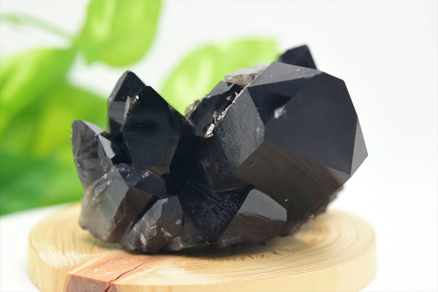 アーカンソー産水晶　アーカンソー産黒水晶　スモーキークォーツ　結晶　原石　浄化　置物　天然石　パワーストーン