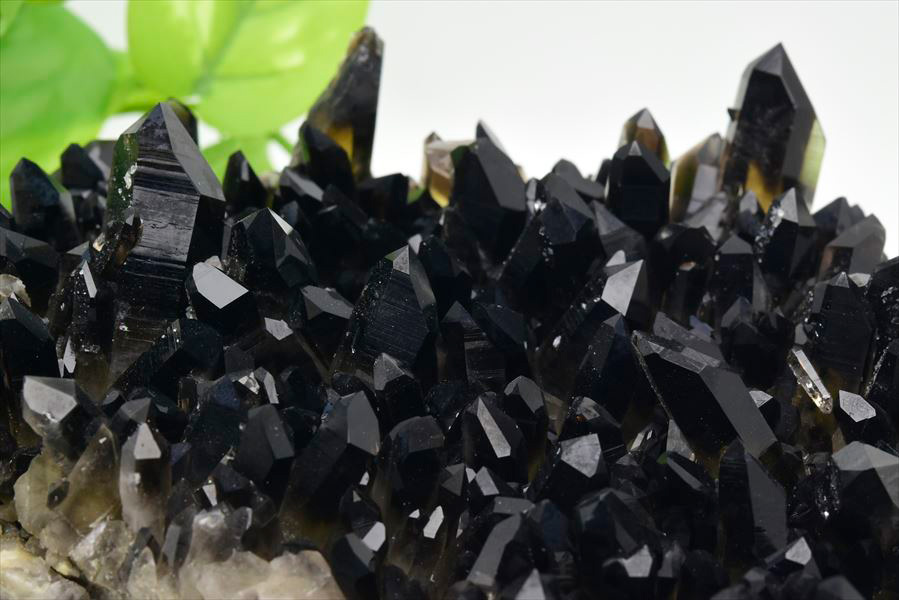 アーカンソー産 黒水晶クラスター Arkansas スモーキークォーツ 原石 結晶 クラスター 浄化 置物 天然石 パワーストーン