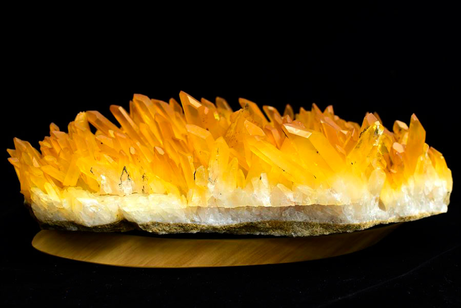 アーカンソー産　ゴールデンヒーラー　水晶クラスター　Arkansas　原石　結晶　クラスター　浄化　置物　天然石　パワーストーン