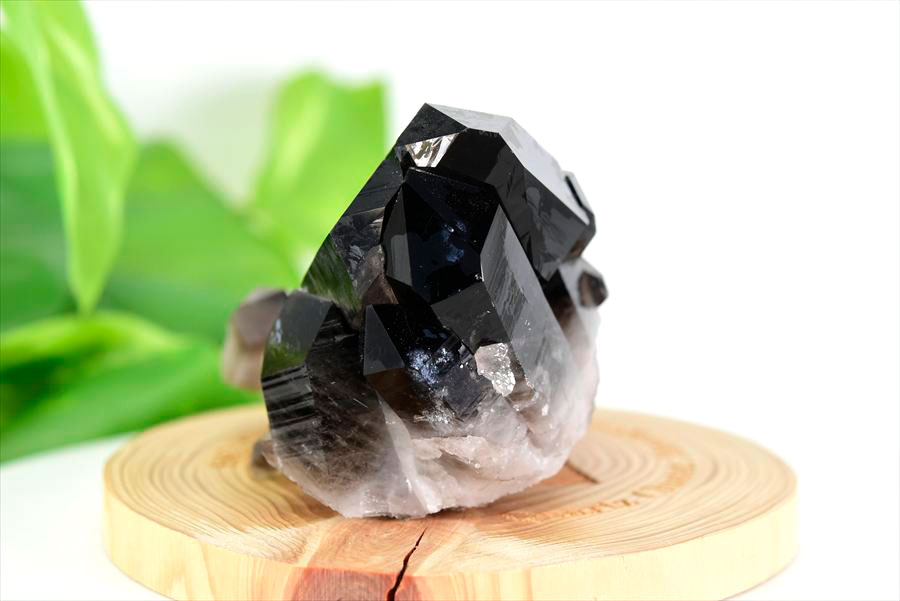 アーカンソー産　黒水晶クラスター　Arkansas　スモーキークォーツ　原石　結晶　クラスター　浄化　置物　天然石　パワーストーン
