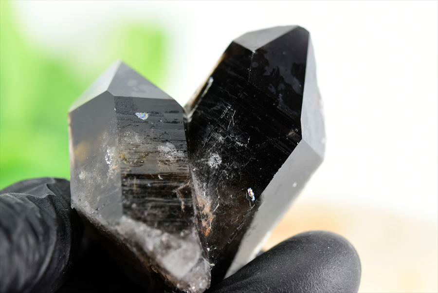 アーカンソー産 黒水晶クラスター Arkansas スモーキークォーツ 原石 結晶 クラスター 浄化 置物 天然石 パワーストーン