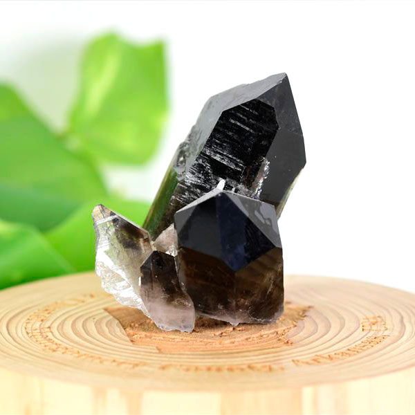 アーカンソー産 黒水晶クラスター Arkansas スモーキークォーツ 原石 結晶 クラスター 浄化 置物 天然石 パワーストーン