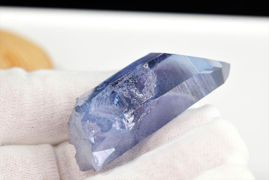 アクアオーラ タンザンオーラ ポイント 原石｜アーカンソー水晶｜蒸着水晶